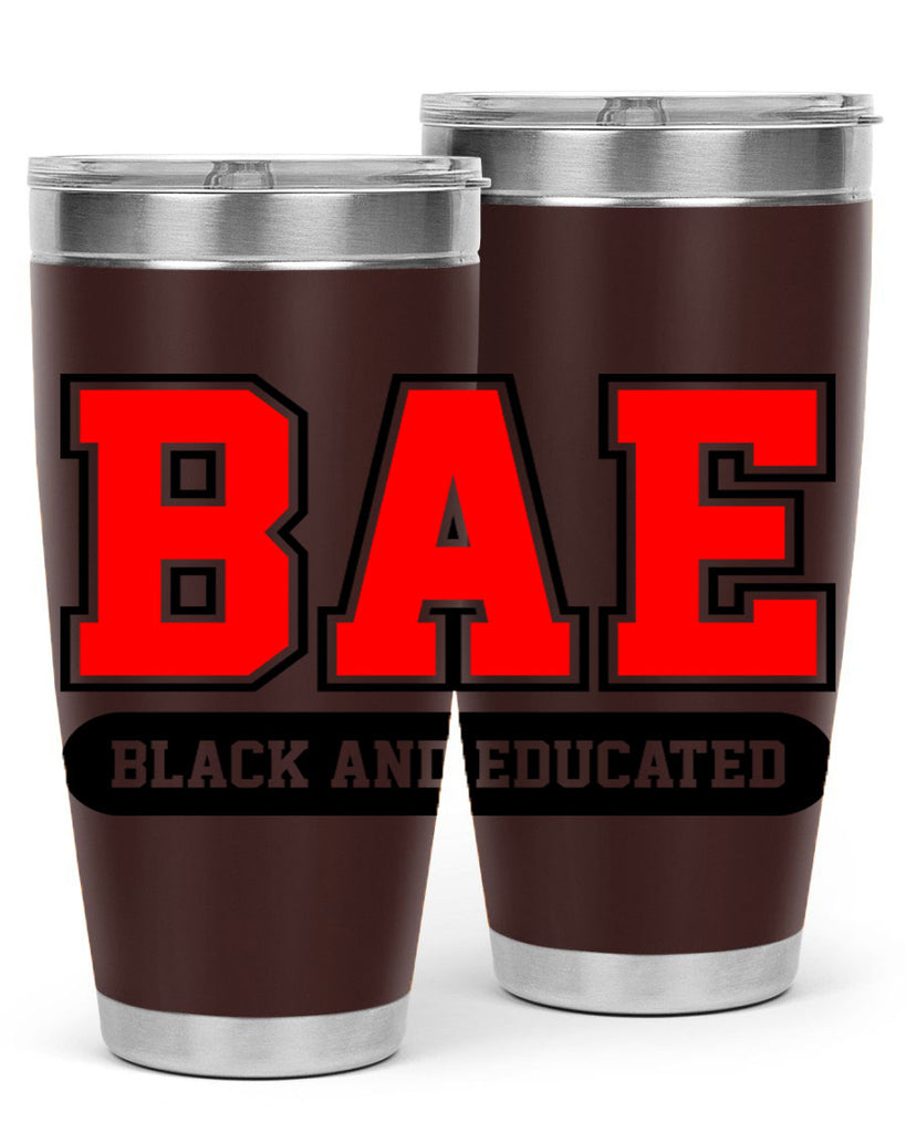 bae black and educated 266#- black words phrases- Cotton Tank