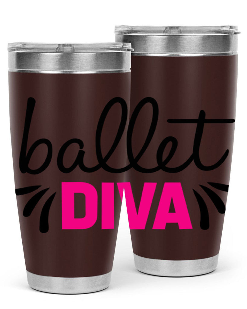 ballet diva 3#- ballet- Tumbler