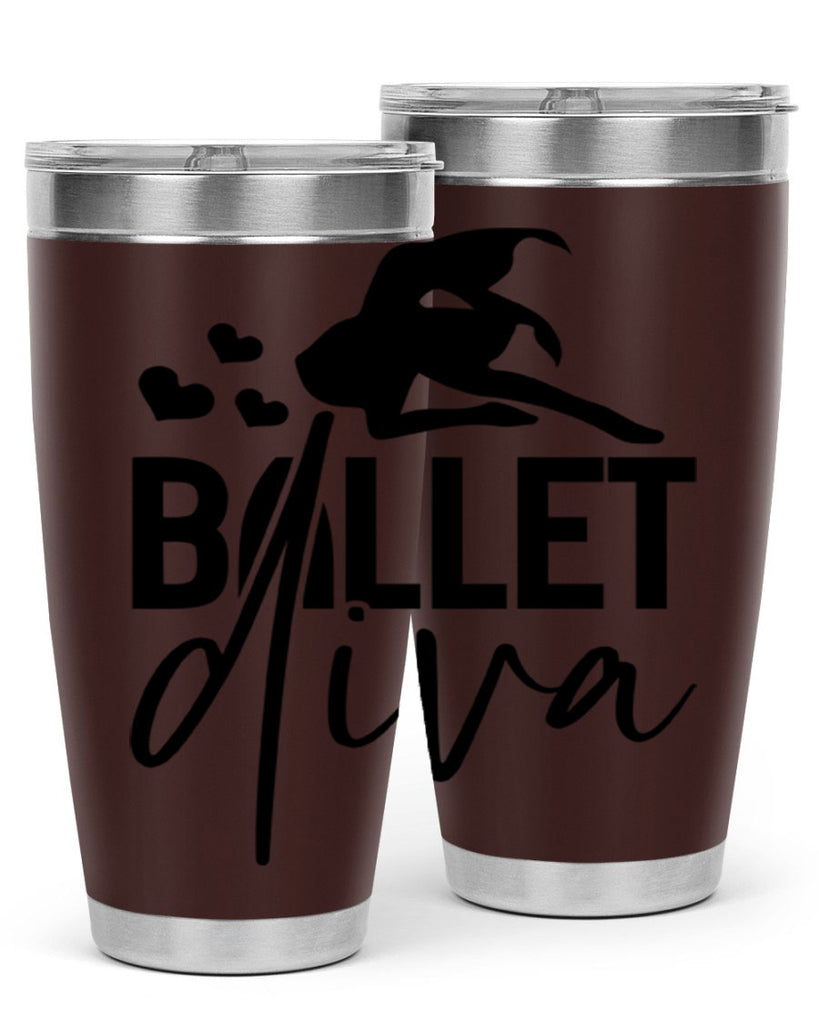 ballet diva 4#- ballet- Tumbler