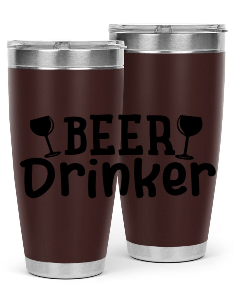 beer drinker 133#- beer- Tumbler