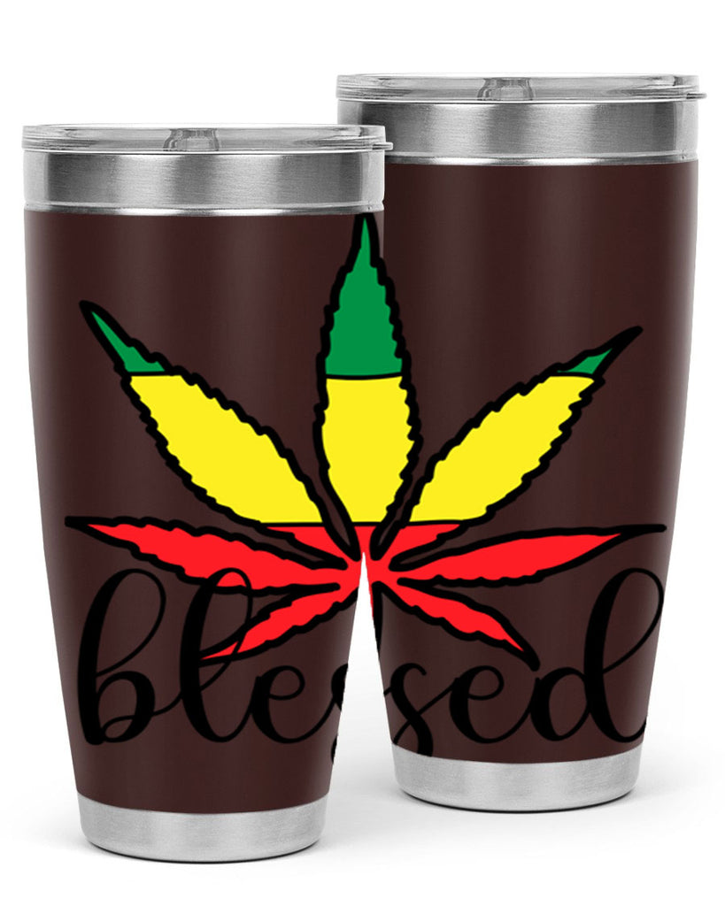 blessed cannabis jamacian 18#- marijuana- Tumbler