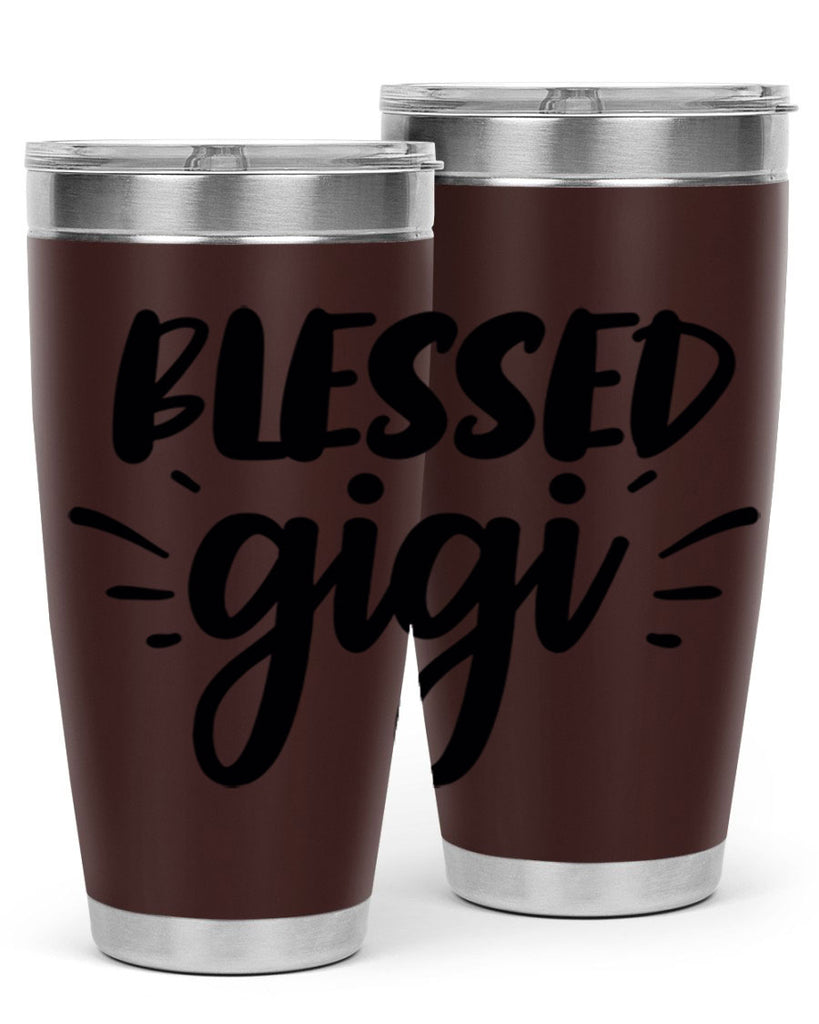 blessed gigi 64#- grandma - nana- Tumbler