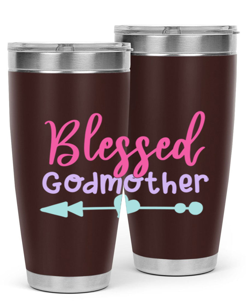 blessed godmother 2#- God Parent- Tumbler