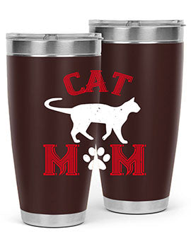 cat mom Style 35#- cat- Tumbler