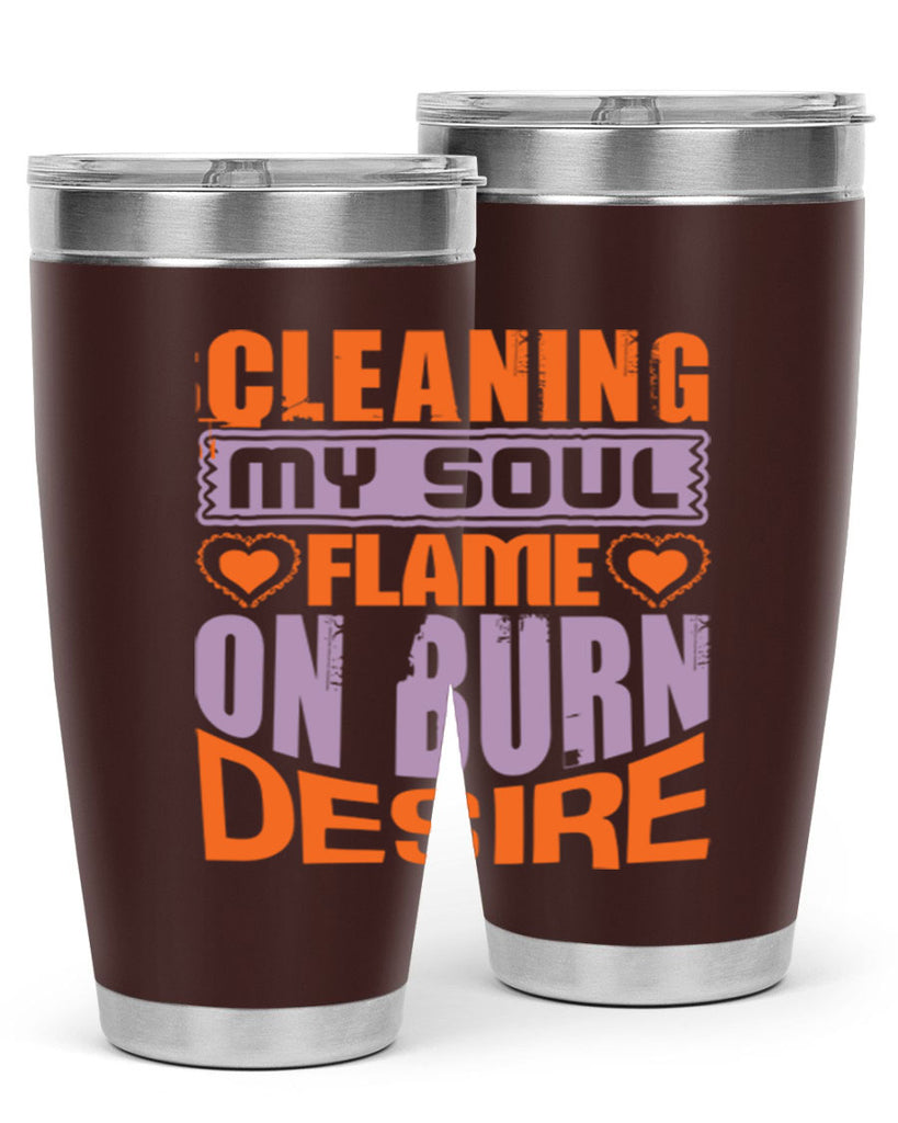 cleaning my sould flame on burn desire Style 42#- cleaner- tumbler