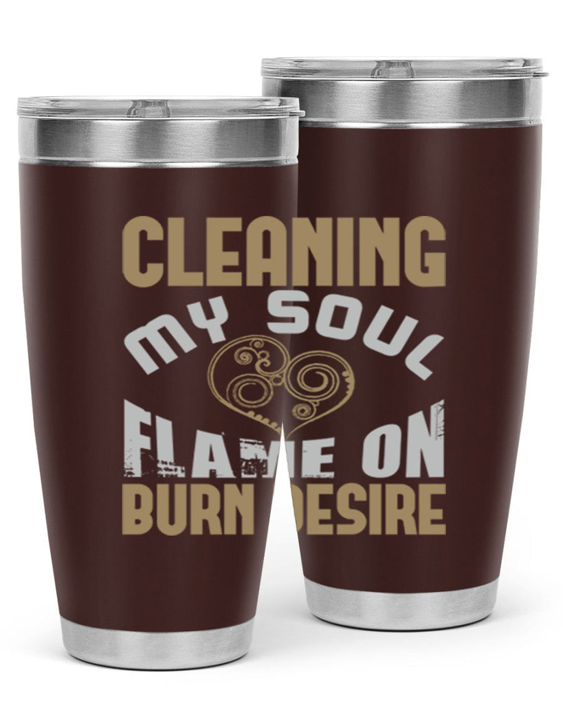 cleaning my sould flame on burn desire Style 43#- cleaner- tumbler