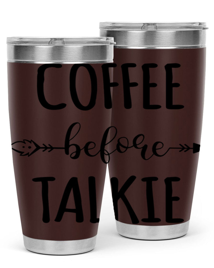 coffee before talkie 248#- coffee- Tumbler