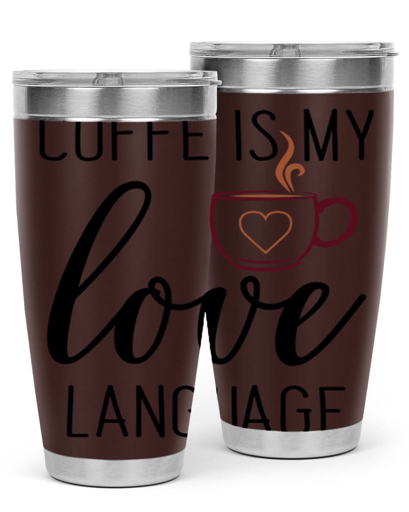 coffee language 245#- coffee- Tumbler