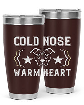 cold nose warm heart Style 48#- dog- Tumbler