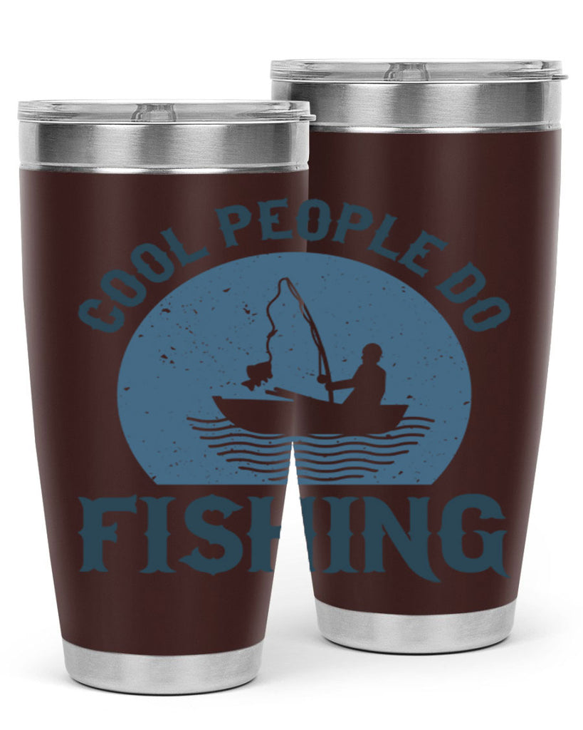 cool people do fishing 170#- fishing- Tumbler
