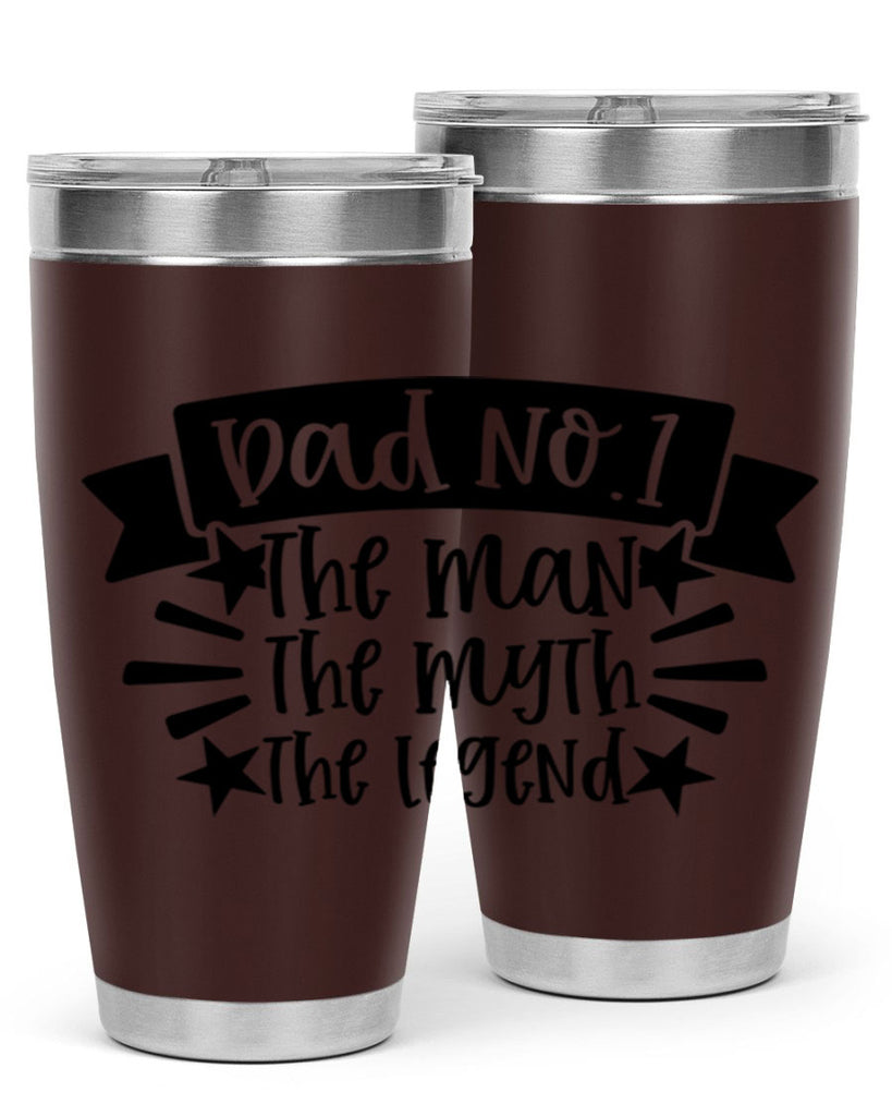 dad no the man the myth the legend 62#- fathers day- Tumbler