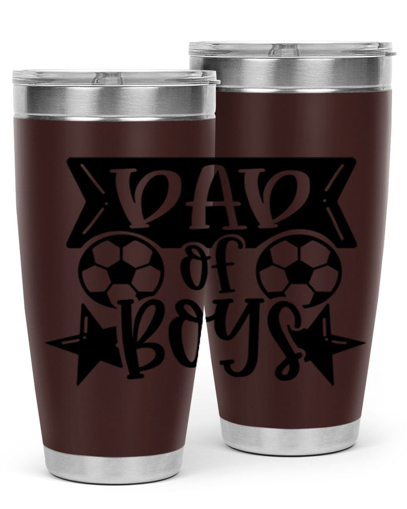 dad of boy 61#- fathers day- Tumbler