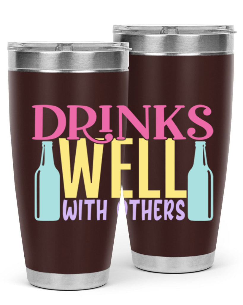 drinks well with others 129#- beer- Tumbler