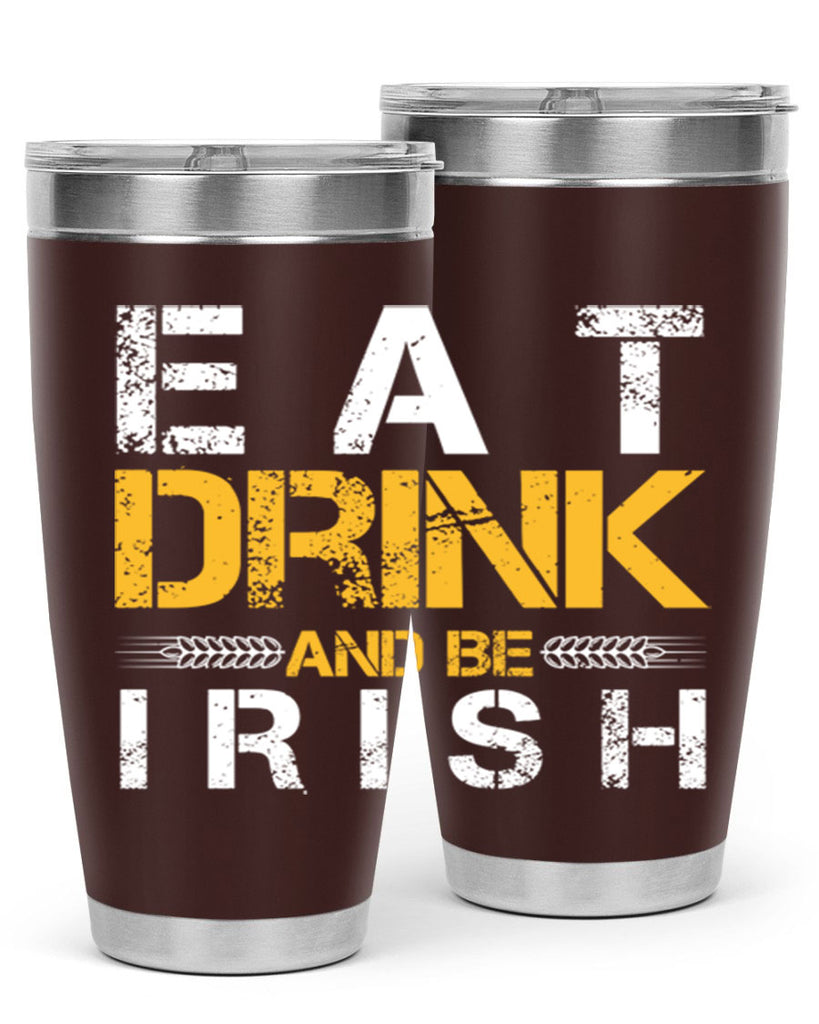 eat drink and be irish 89#- beer- Tumbler