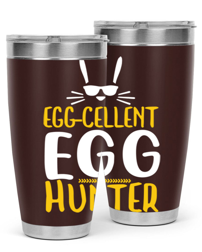 egg cellent egg hunter 82#- easter- Tumbler