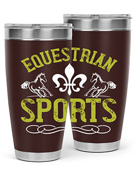 equestrian sports Style 55#- horse- Tumbler