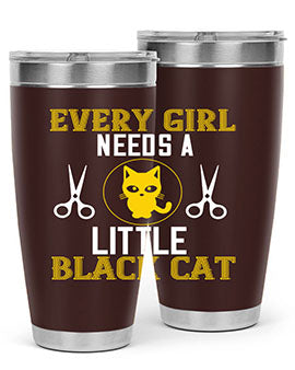 every girl needs alittle black cats Style 48#- cat- Tumbler