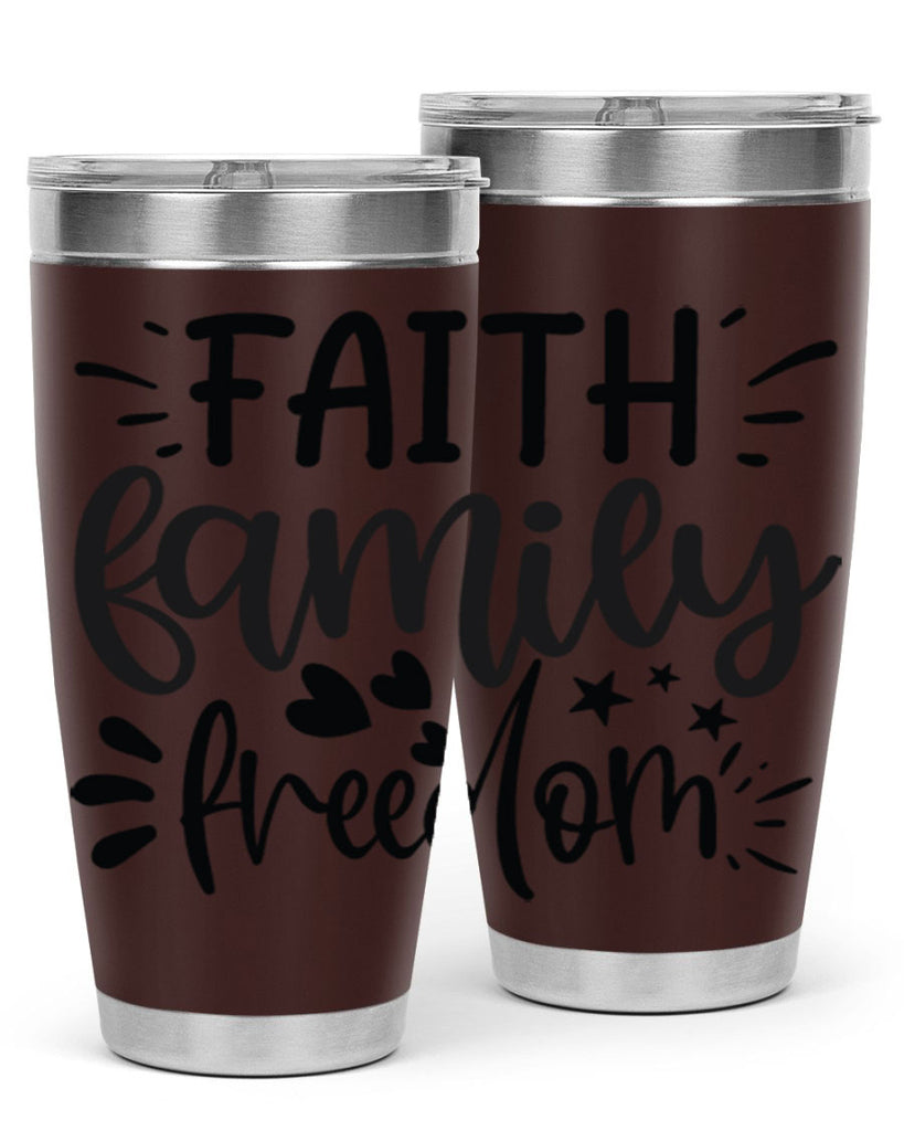 faith family freedom 43#- family- Tumbler