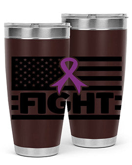 fight 145#- alzheimers- Tumbler