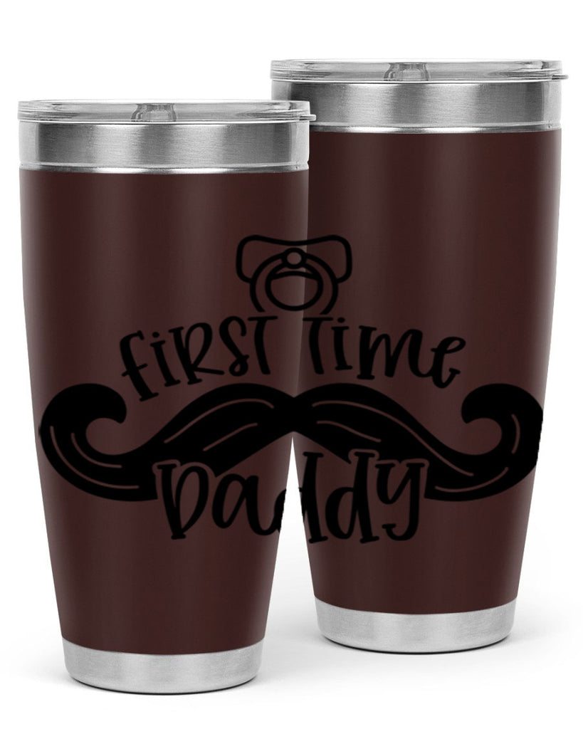 first time daddy 51#- fathers day- Tumbler