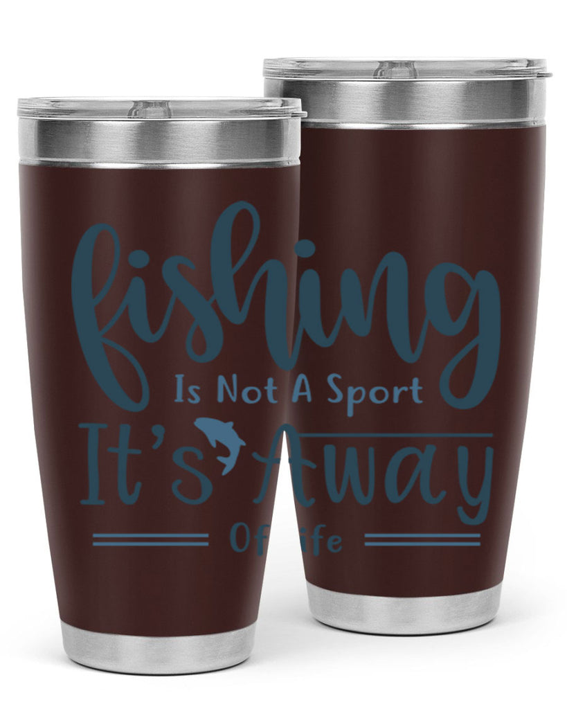 fishing is not a sport 140#- fishing- Tumbler