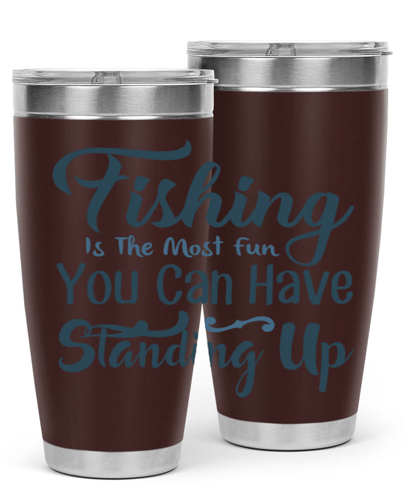 fishing is the most 139#- fishing- Tumbler