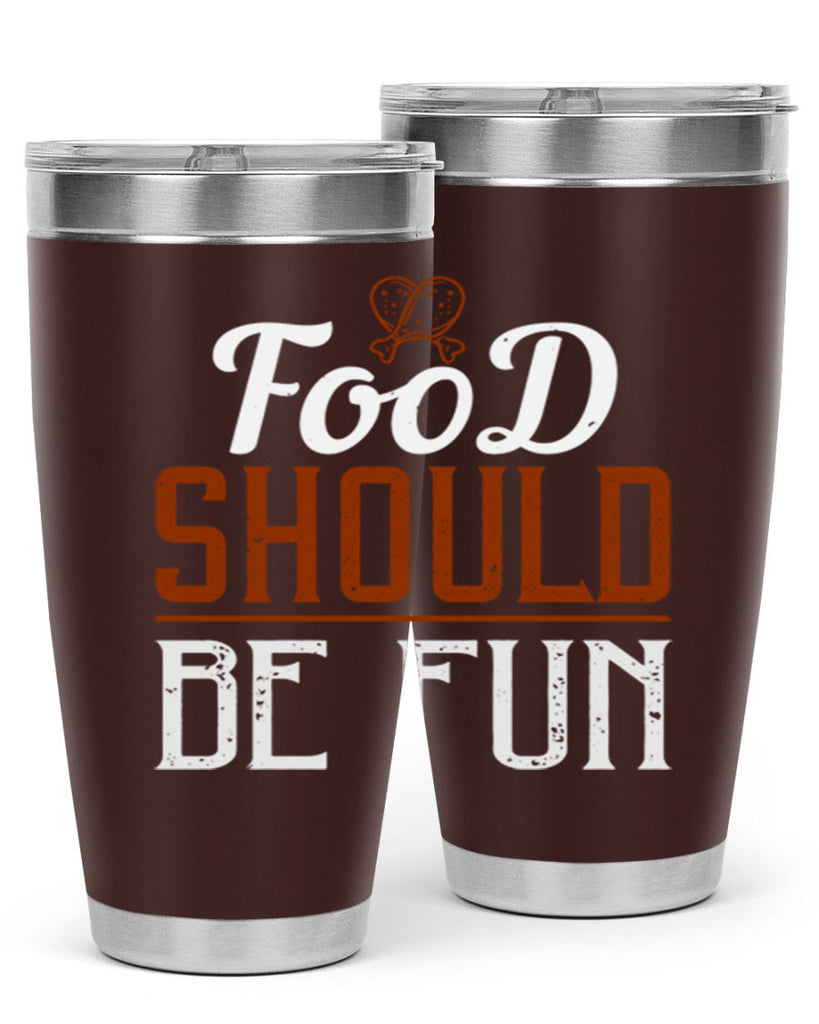 food should be fun 38#- cooking- Tumbler