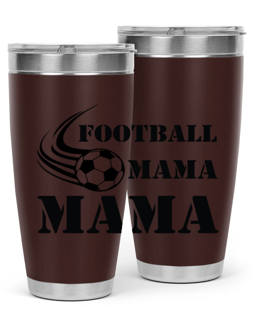 football mama 179#- mom- Tumbler