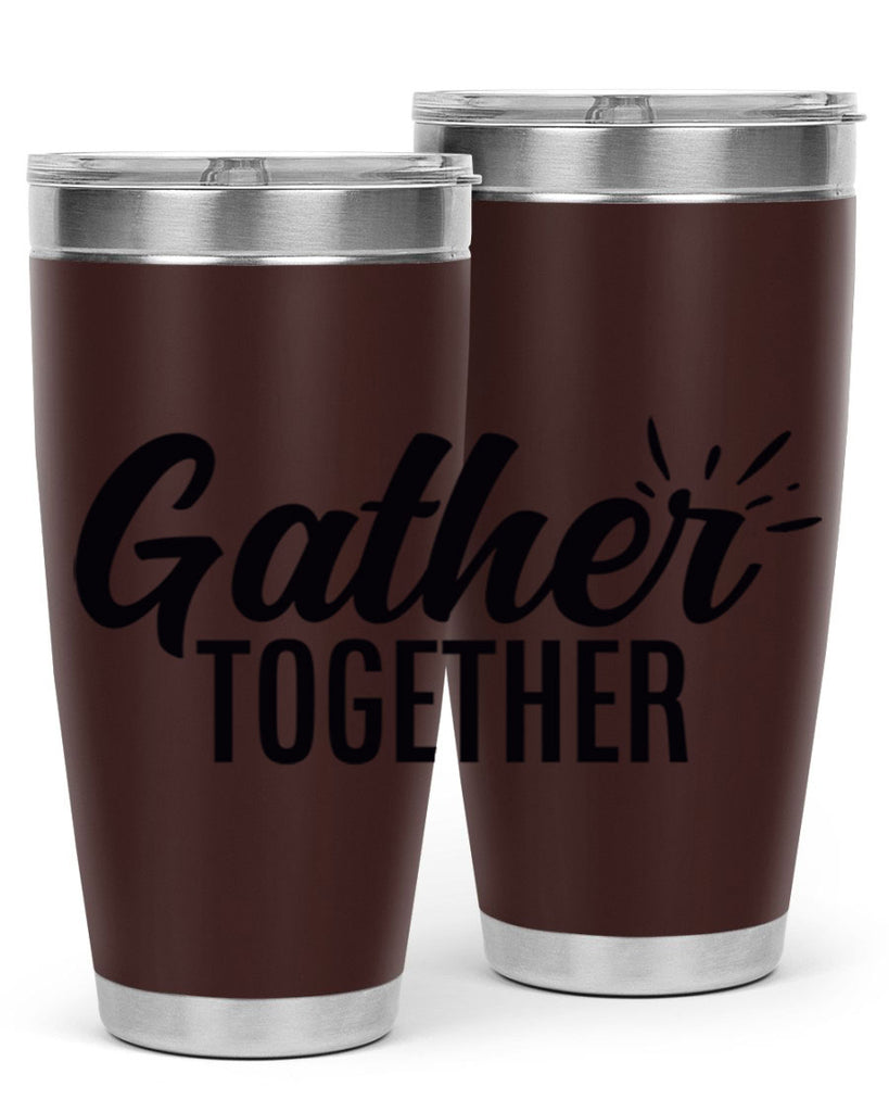 gather together 60#- thanksgiving- Tumbler