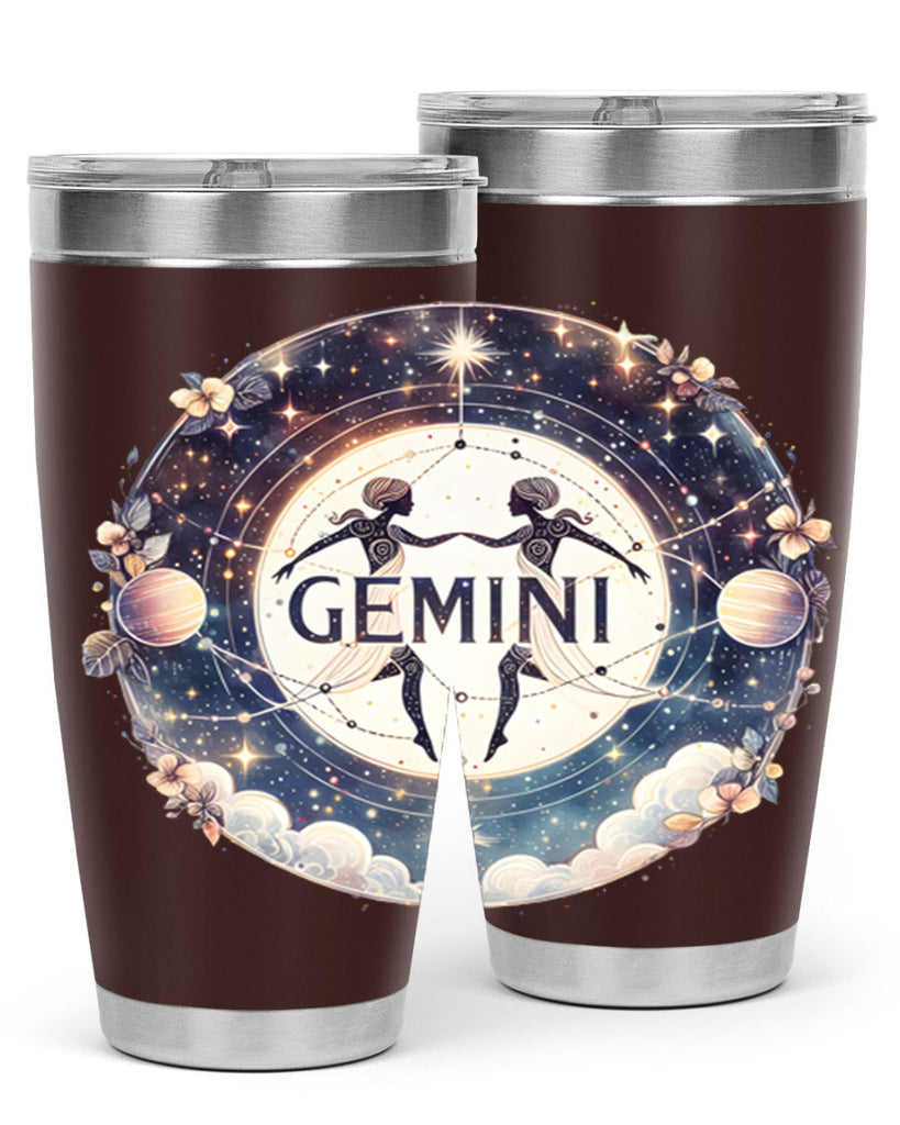 gemini 237#- zodiac- Tumbler