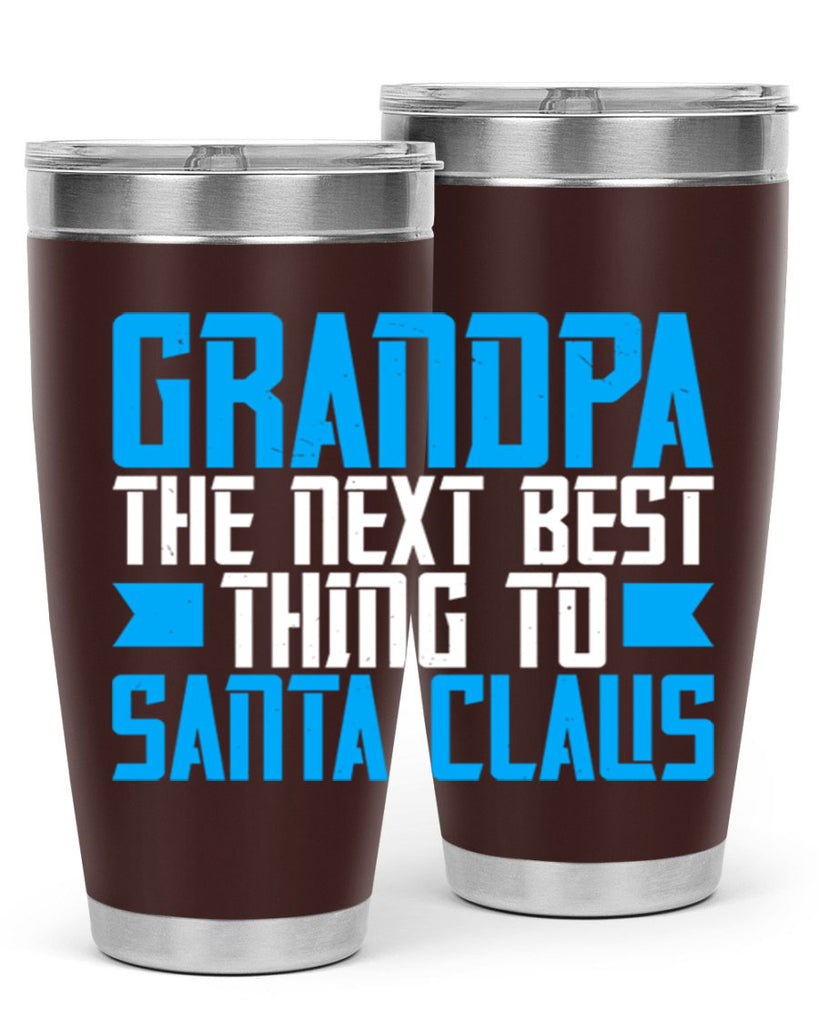 grandpa Santa Claus 109#- grandpa - papa- Tumbler