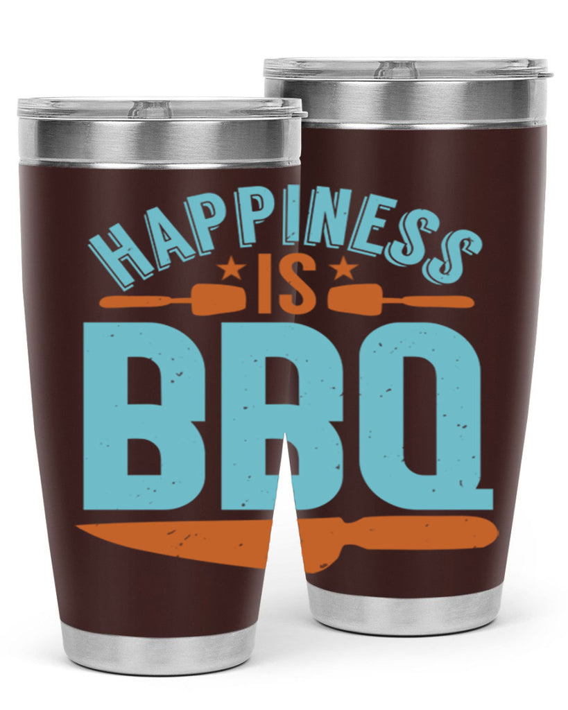 happiness is bbq 43#- bbq- Tumbler