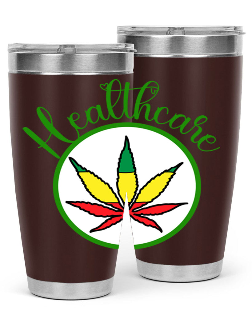 healthcare weed 106#- marijuana- Tumbler