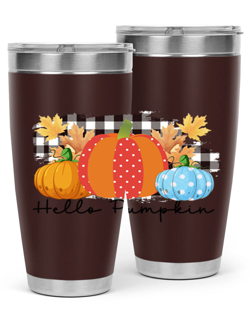 hello pumpkin 290#- fall- Tumbler