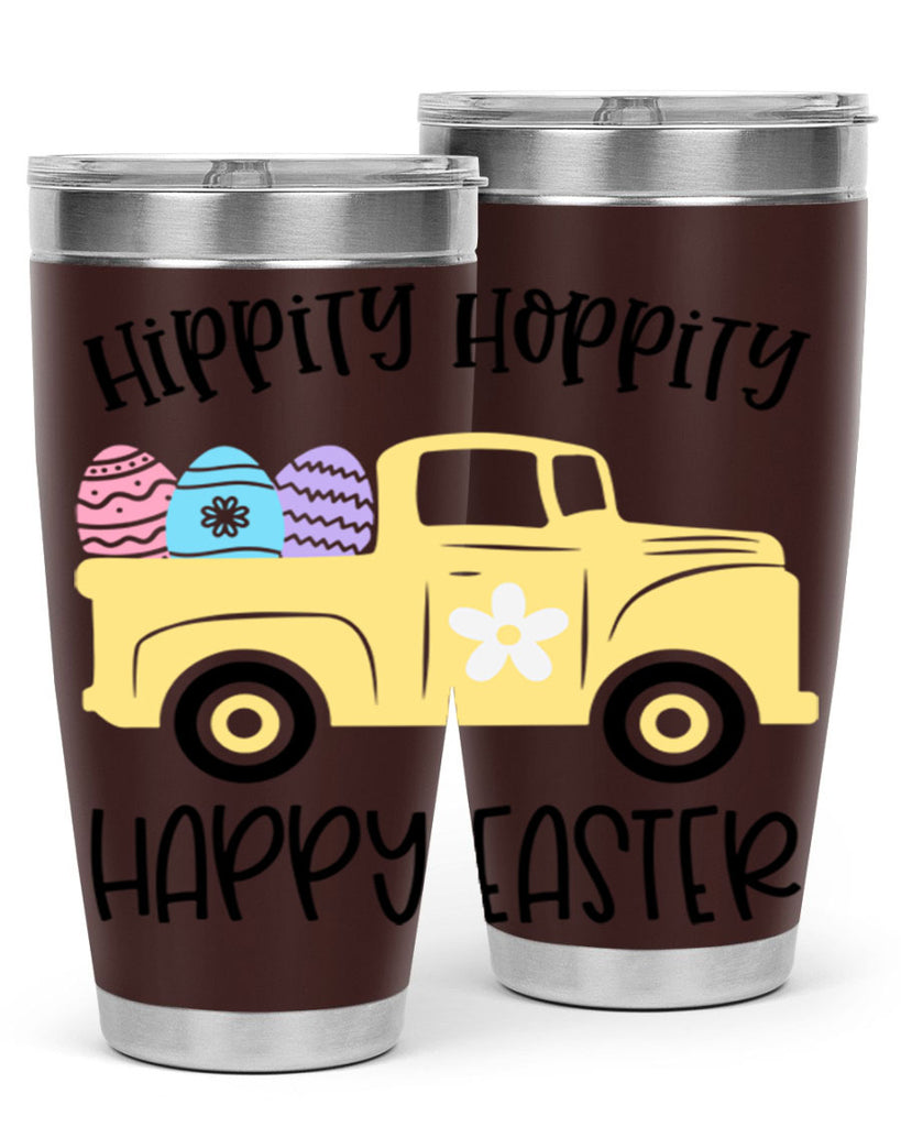 hippity hoppity happy 29#- easter- Tumbler