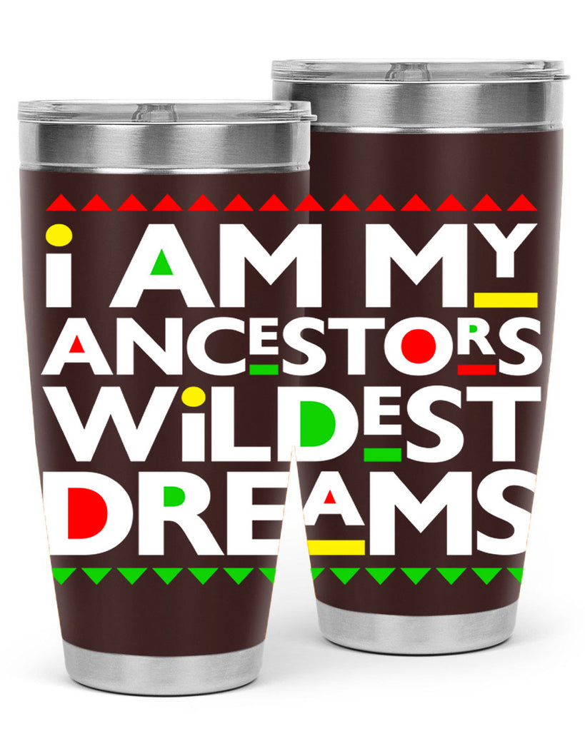 i am my  ancestors wildest dreams 115#- black words phrases- Cotton Tank