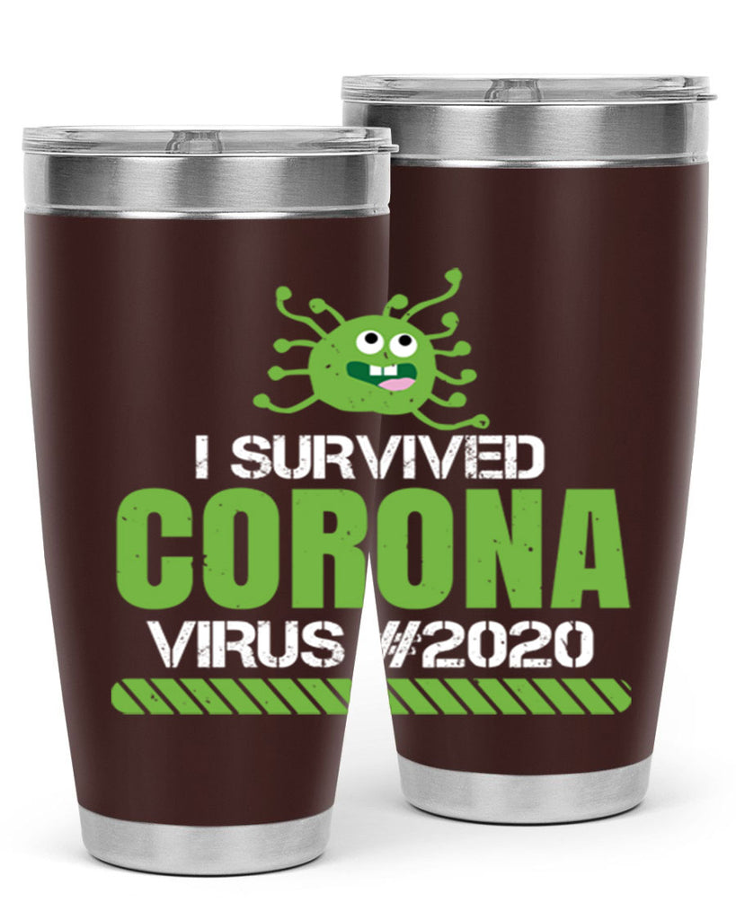 i survived coronavirus Style 33#- corona virus- Cotton Tank