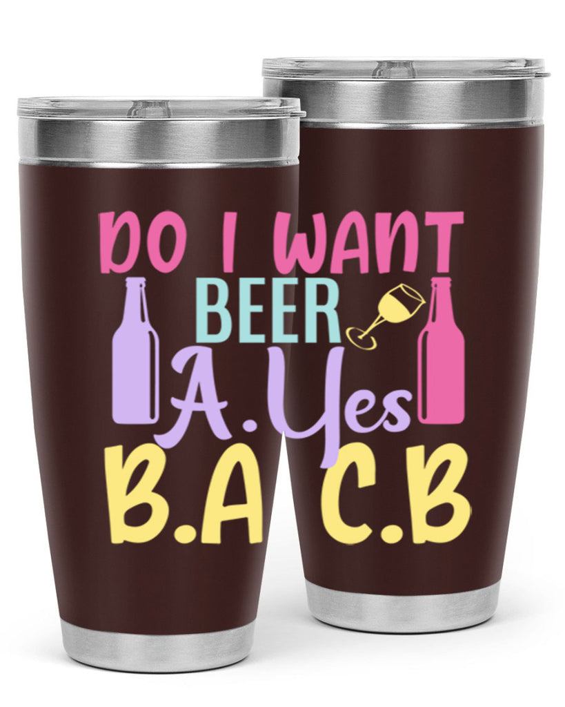 i want beer ayes ba cb 142#- beer- Tumbler