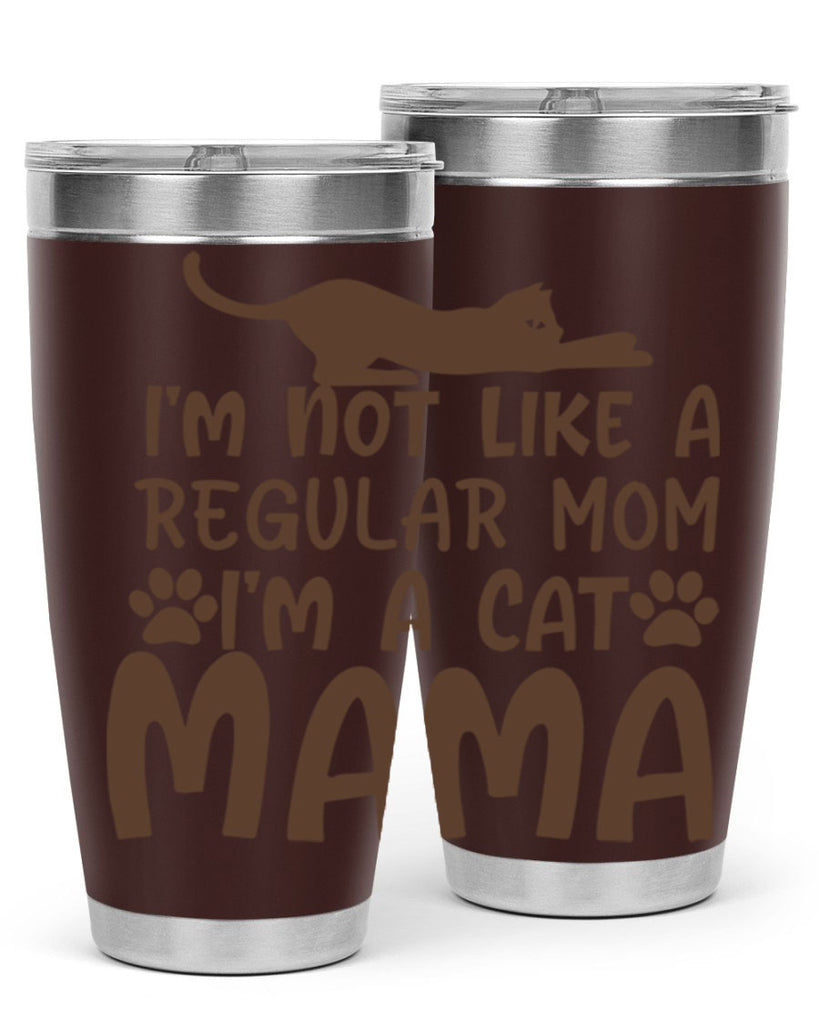 im not like a regular mom im a cat mama 256#- mom- Tumbler