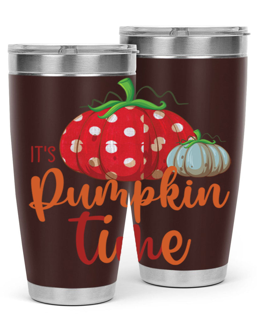 it s pumpkin time 368#- fall- Tumbler