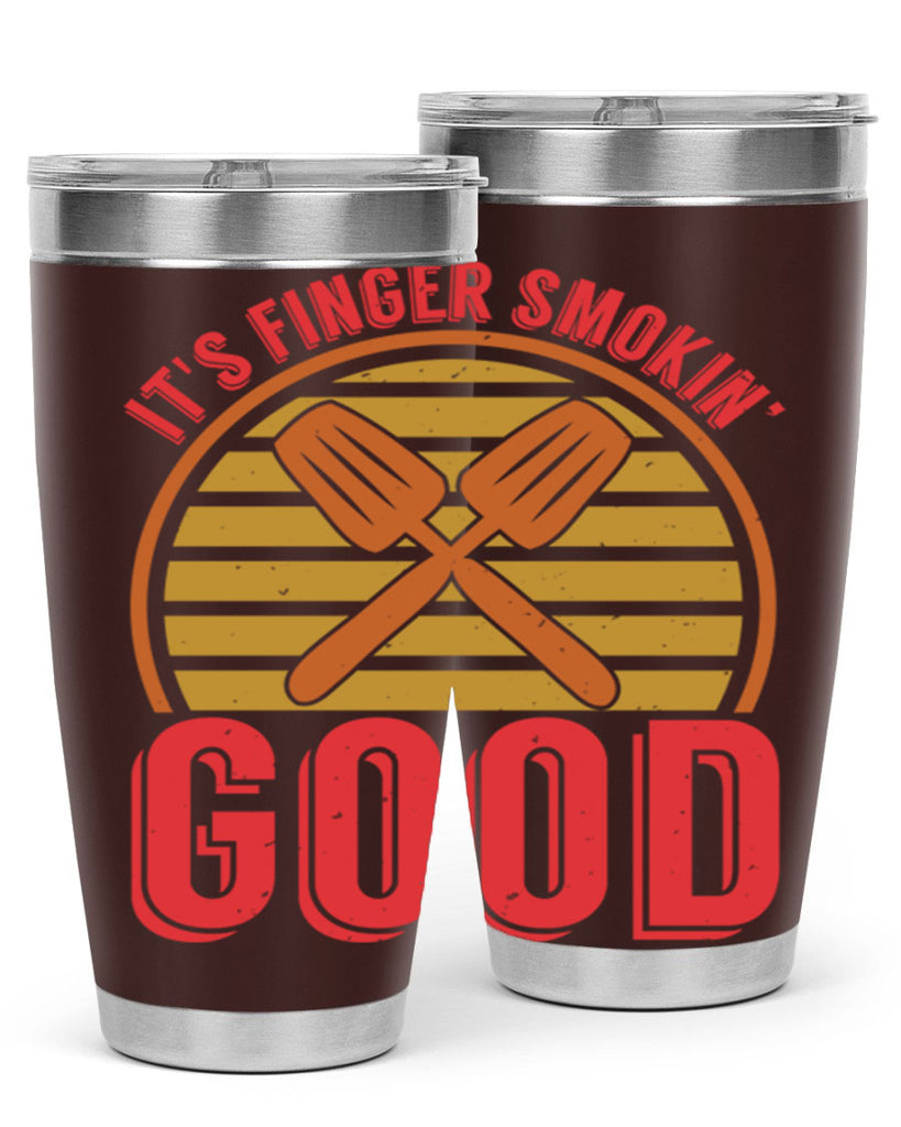 its finger smokin good 31#- bbq- Tumbler