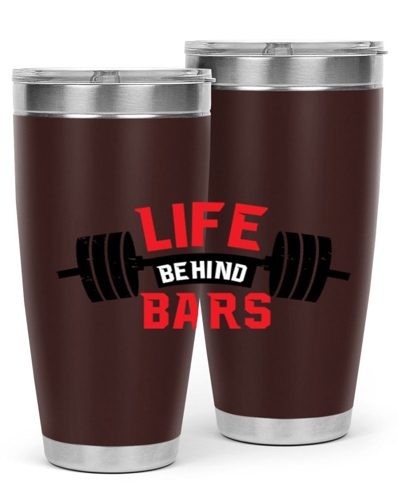 life behind bars 6#- gym- Tumbler