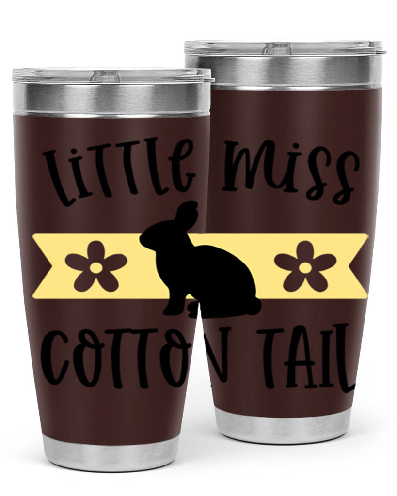 little miss cotton tail 17#- easter- Tumbler