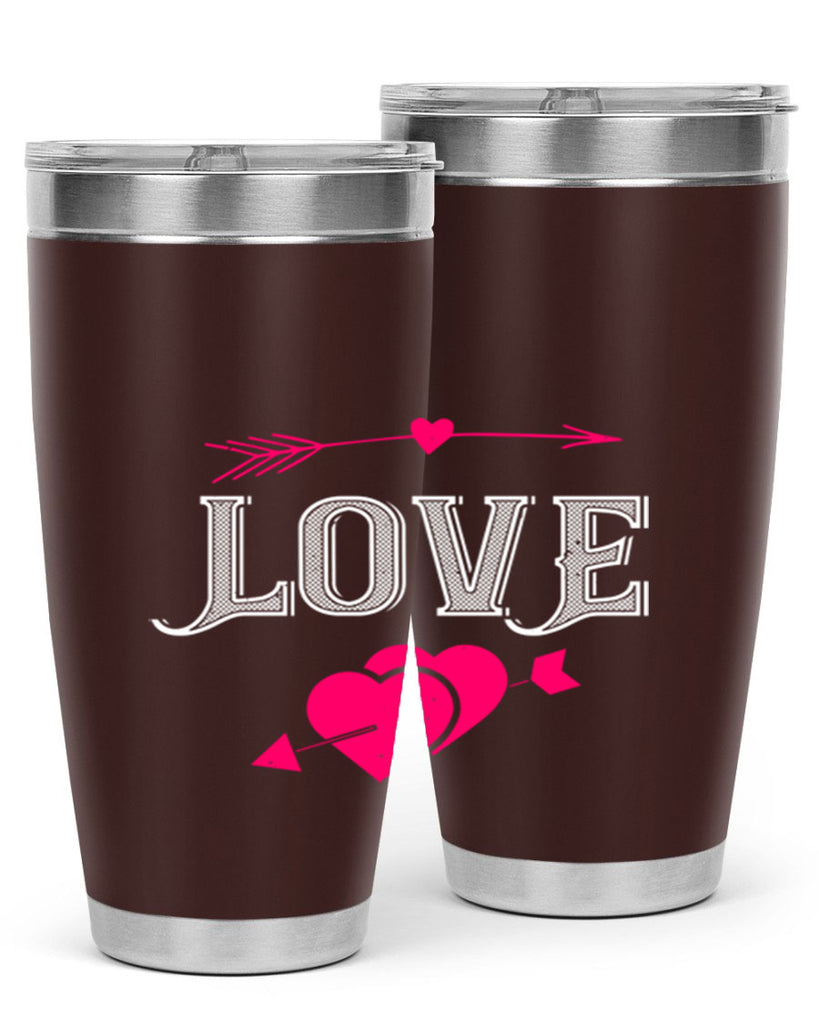 love 41#- valentines day- Tumbler