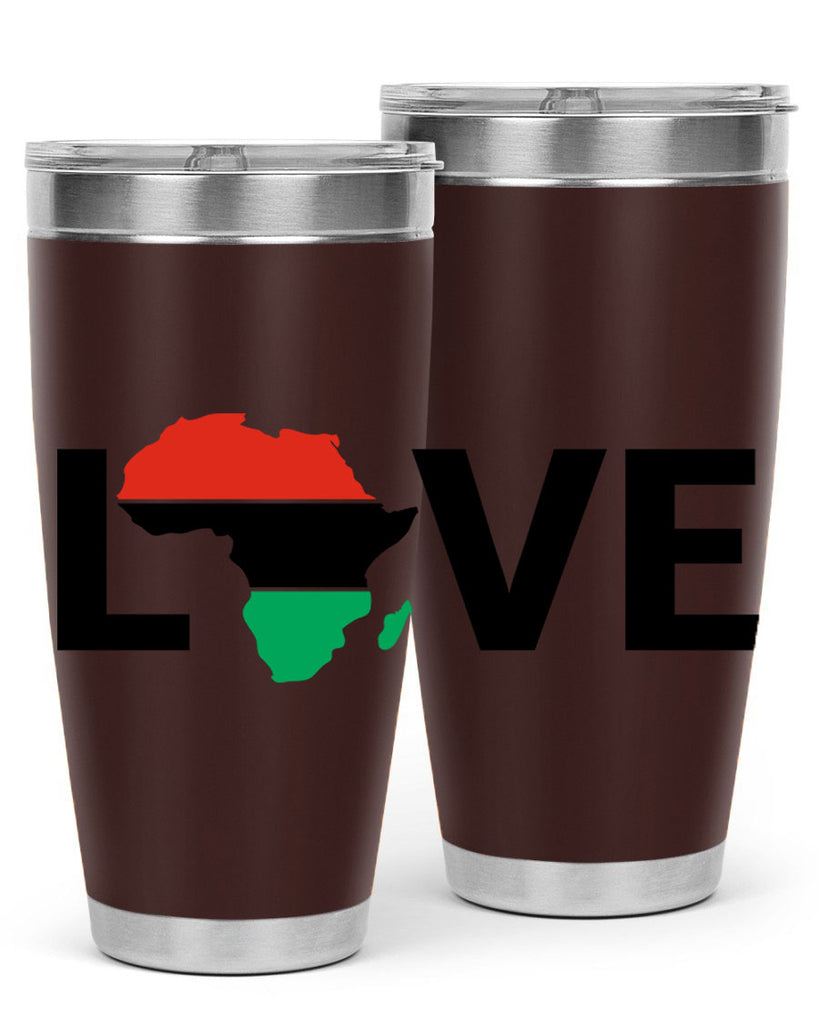 love africa 94#- black words phrases- Cotton Tank