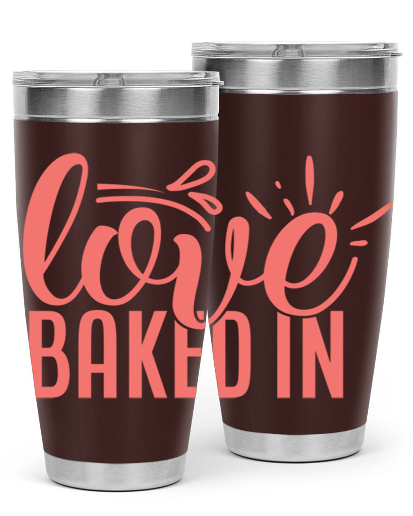 love baked in 13#- kitchen- Tumbler