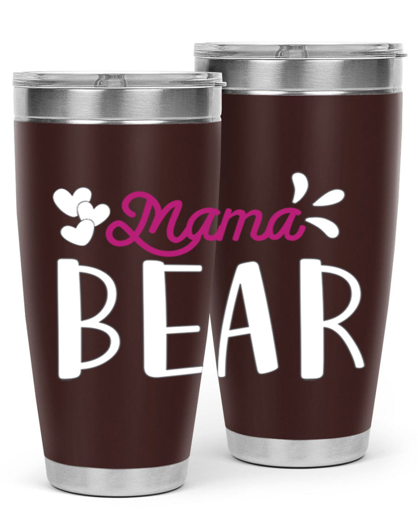 mama bear 132#- mom- Tumbler