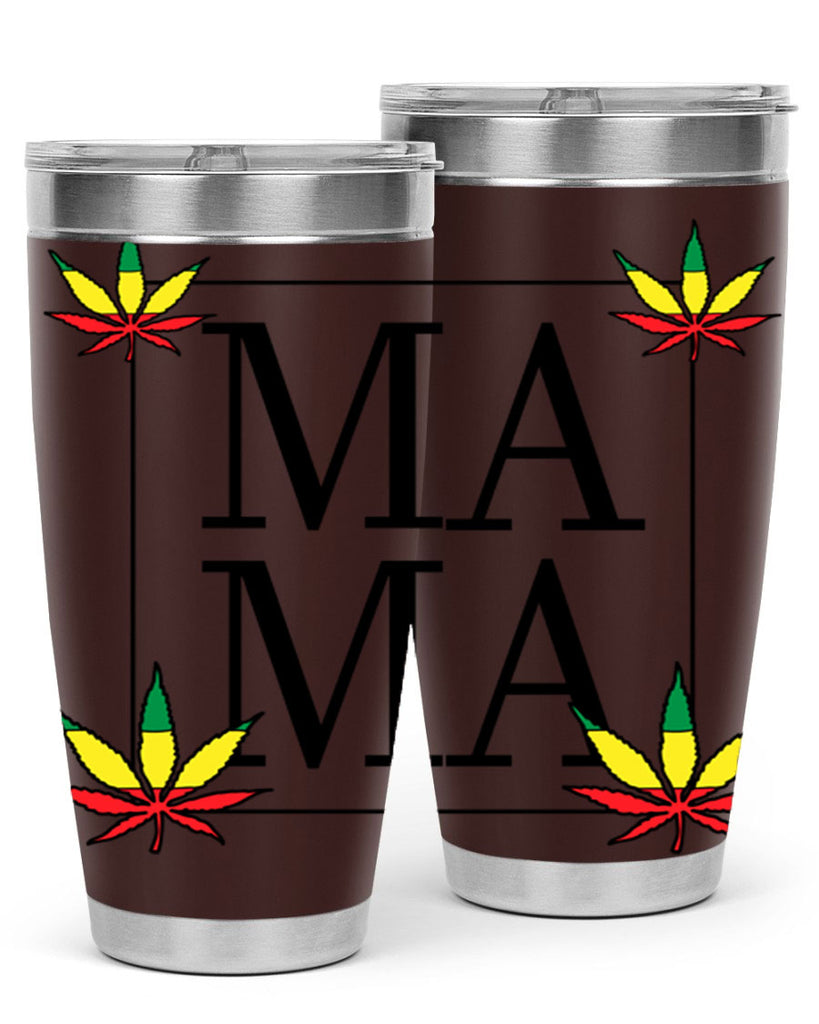 mama weed 197#- marijuana- Tumbler