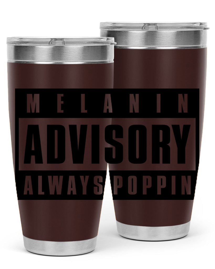 melanin advisory 80#- black words phrases- Cotton Tank