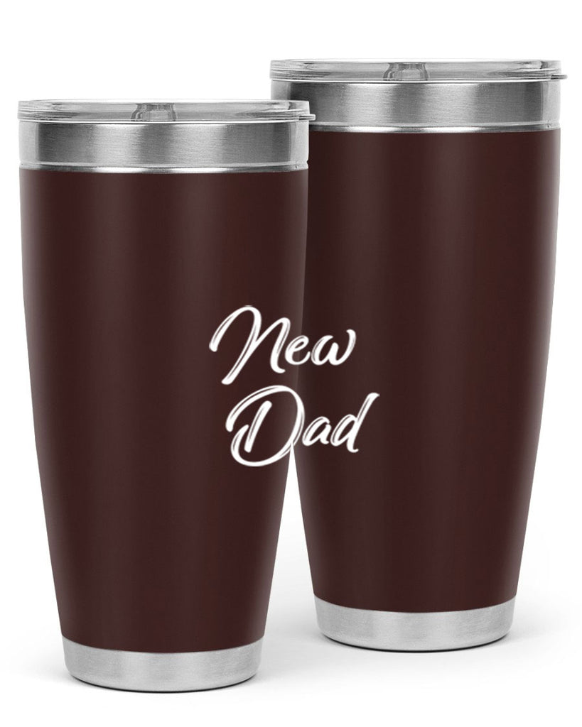 new dad 73#- dad- Tumbler